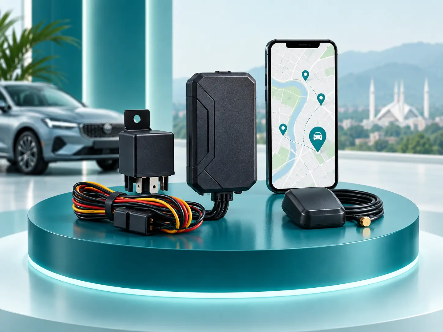 Vehicle GPS tracker package