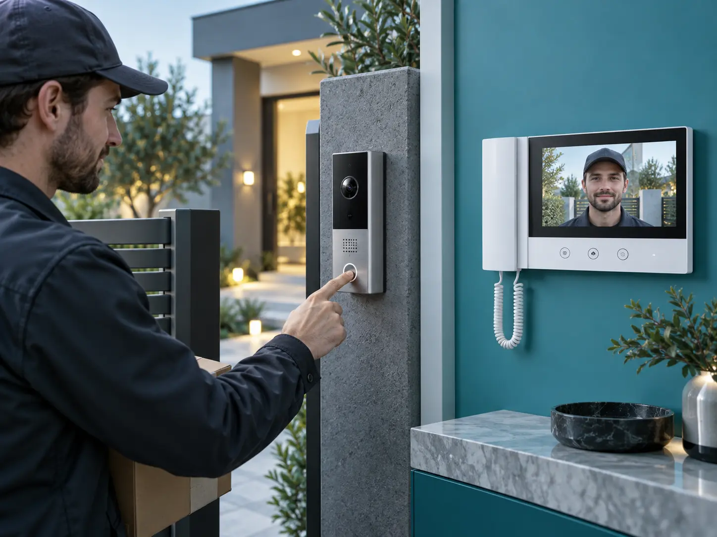 Video door phone and intercom
