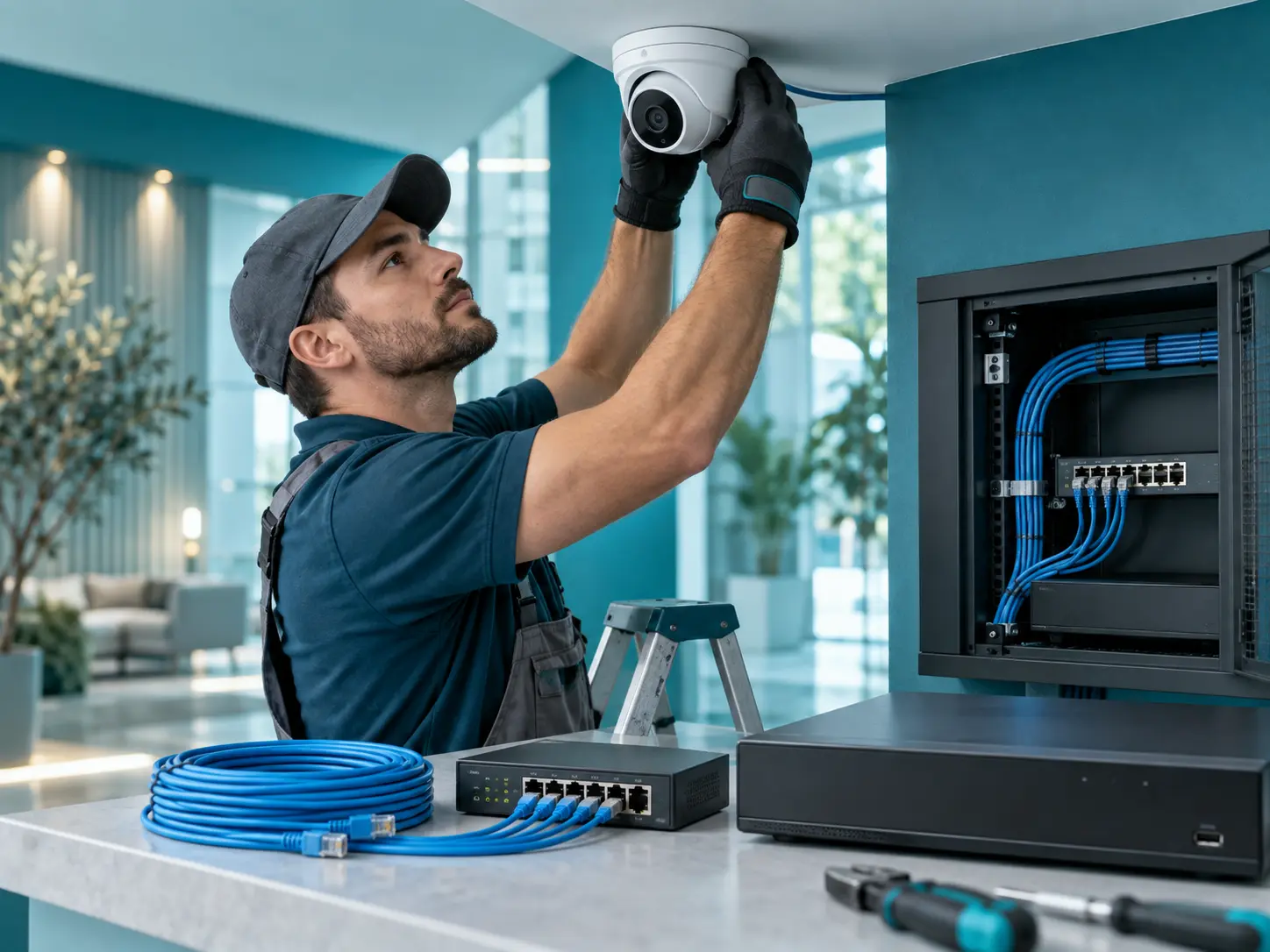 IP security cameras