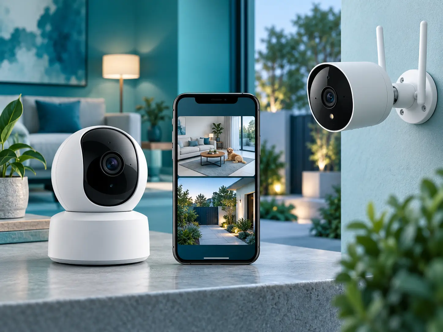 Wireless Wi-Fi cameras