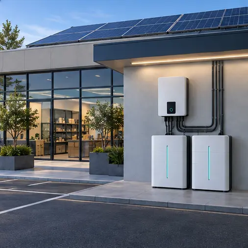 15kW Fox ESS commercial hybrid system with modular batteries