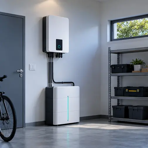 7kW Fox ESS hybrid solar inverter and lithium battery package