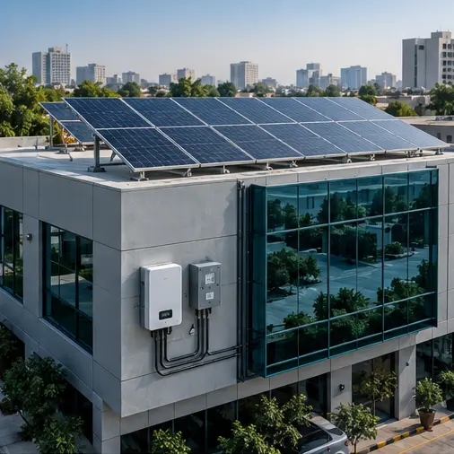 15kW commercial on-grid solar system