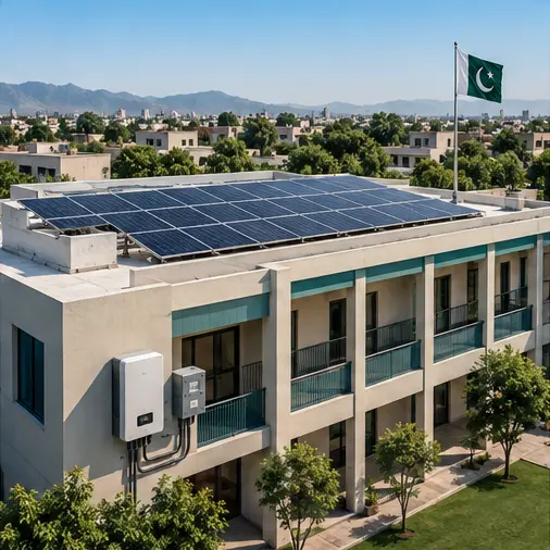 25kW institutional on-grid solar system